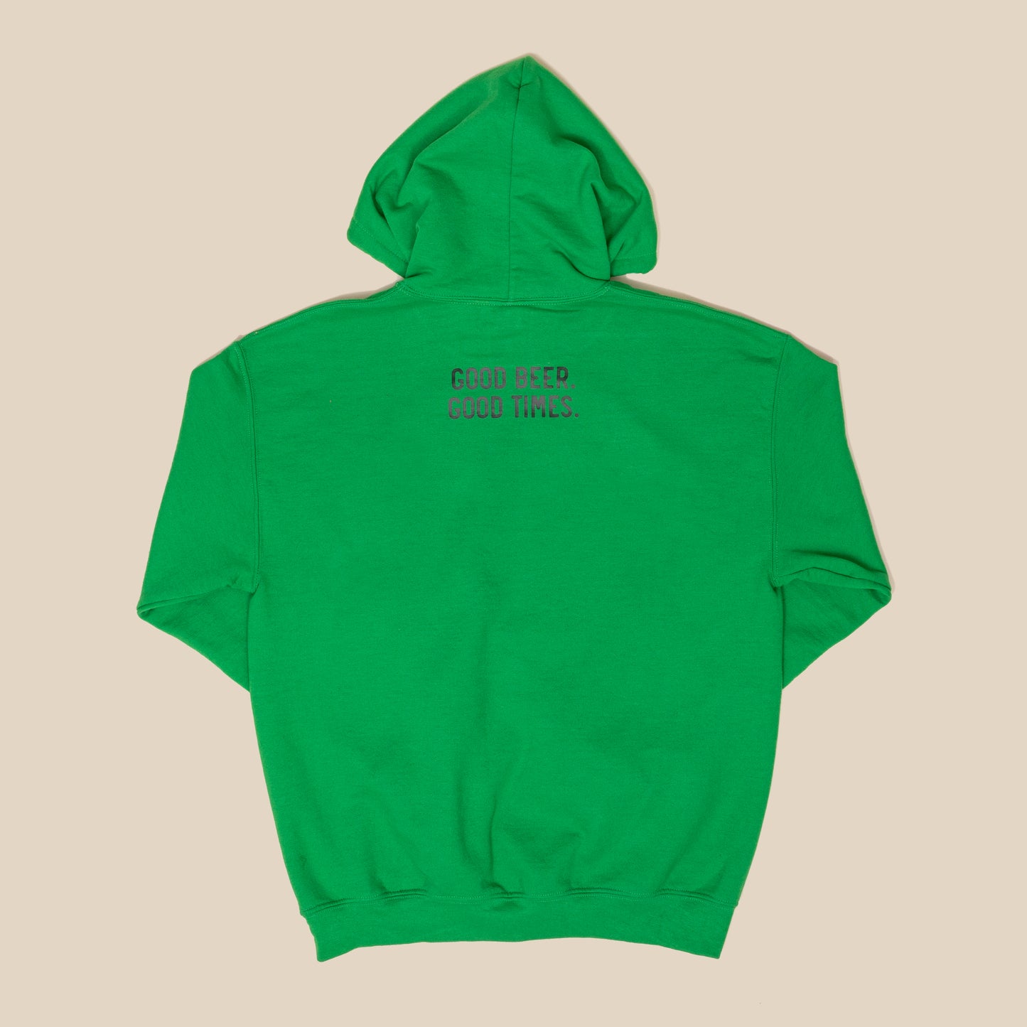 Hoodie - Green with Green